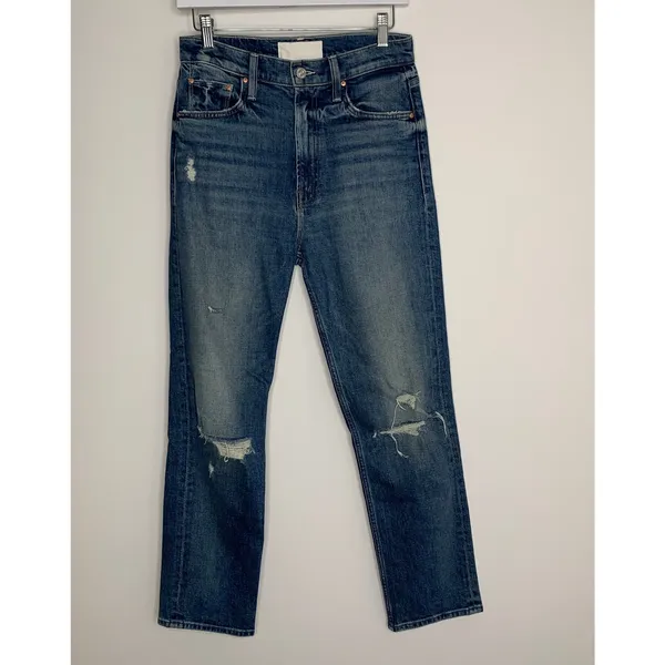 Mother High Waisted Rider Ankle Jeans Far Beyond The Sky Womens Size 27 - Image 2