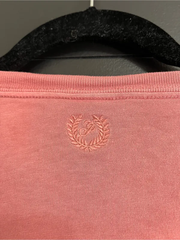 VICTORIA’S SECRET PINK Dusty Rose Long Sleeve Tee Women’s T-shirt Sz M EUC - Image 4