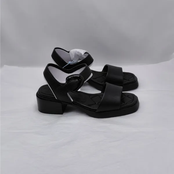 Aerosoles Women Platform Sandals Size 6 Black Comfort Block Heel Everyday Shoes - Image 2