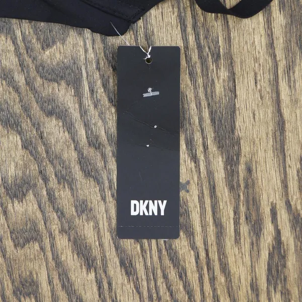 DKNY Womens Smooth Essentials Strapless Bra DK7749 Black 34DDD - Image 3