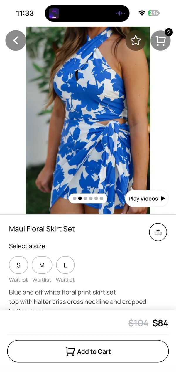 Floral Halter These Three Boutique Top - Image 10