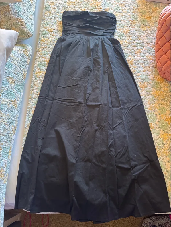 Strapless Black Dress - Image 5