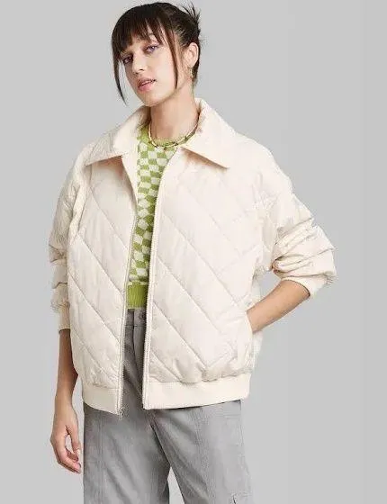 Brand New White Bomber Jacket - Image 6