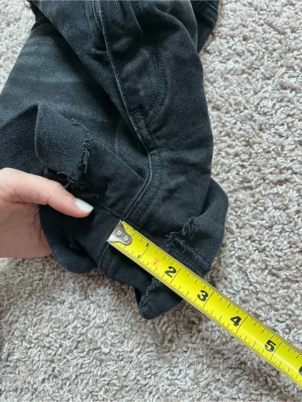American Eagle Denim High Rise Shorts - Image 9