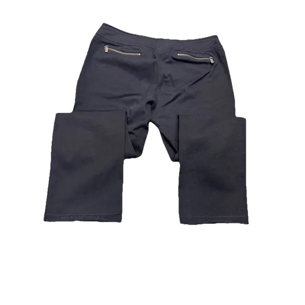 Vintage Michael Kors Black Straight Leg Denim Pants Women's 12 BNWOT Y2K - Image 7