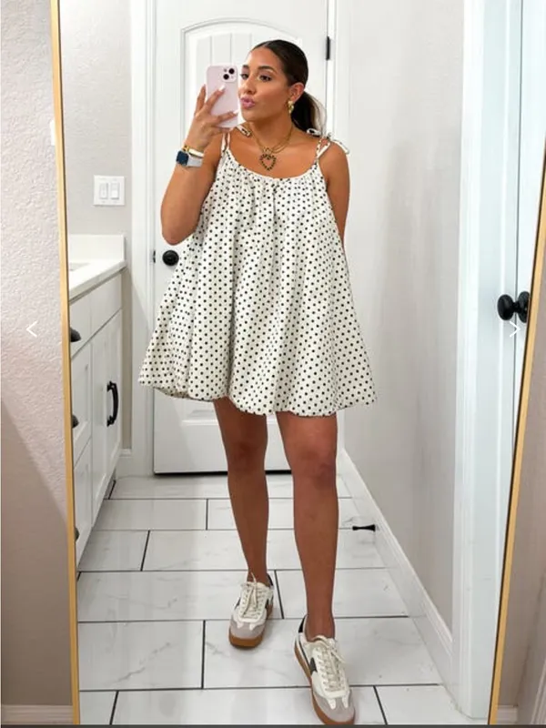 The Andamane Dalila Polka Dot Dress - Image 2