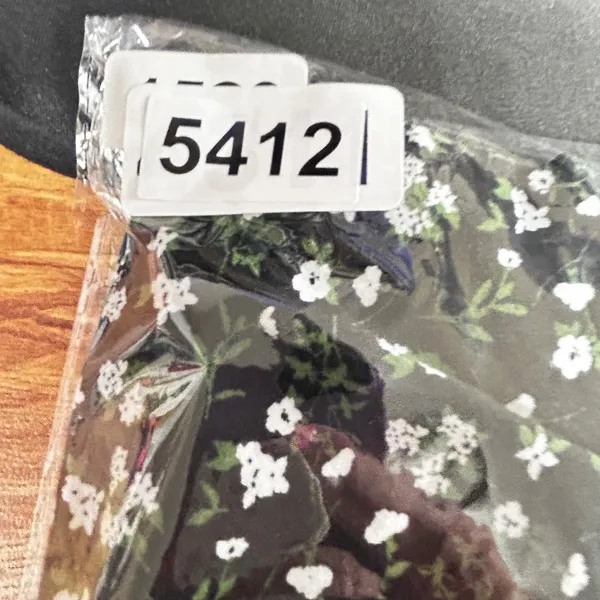 Old Navy Women Cottage Boho Floral Sundress XL Black Smocked Back Indie Whimsy - Image 10