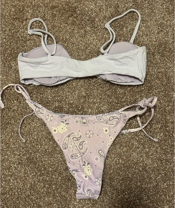 Aerie Lavender Bikini Set - Image 2