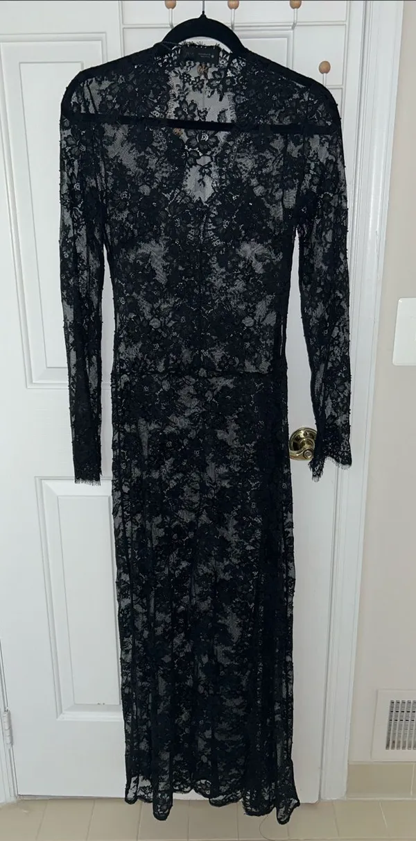 Zara lace long dress. S-M. - Image 2