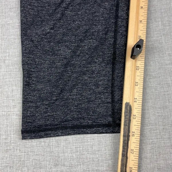 Athleta Leggings Womens L Gray Capri Flecked Nylon Polyester Spandex Yoga - Image 6