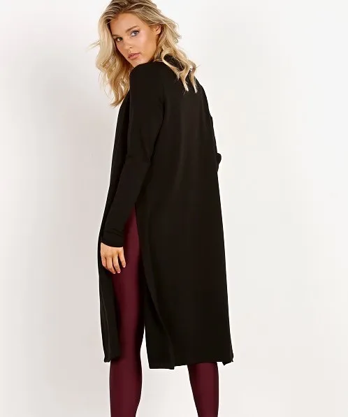 Beyond Yoga High Slits cozy fleece long duster cardigan size S small - Image 13