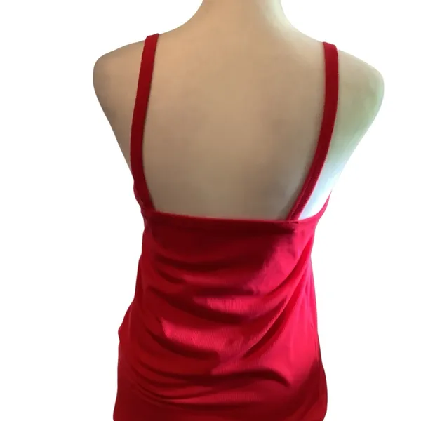 No Boundaries Ribbed Tank Top in Bold Red Brand New Never Worn 🖤 - Image 2
