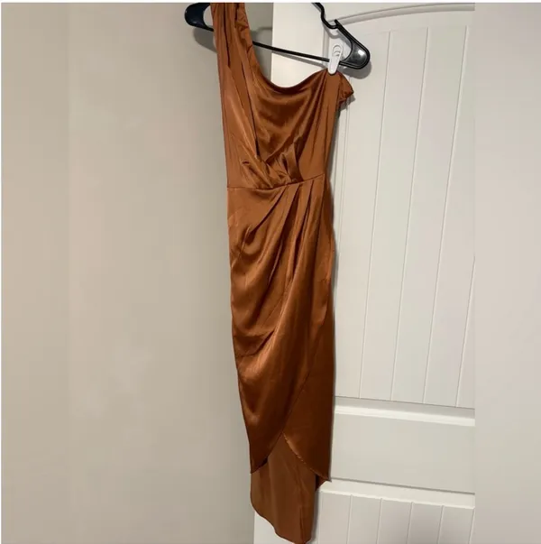 Baltic Born Midi Satin Dress - Image 4