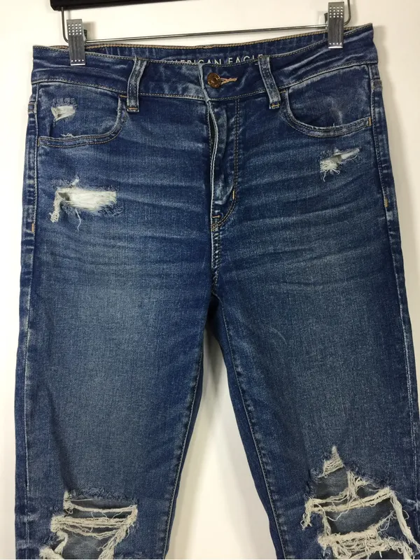 American Eagle High Rise Jegging US 8 Short Next Level Stretch - Image 12