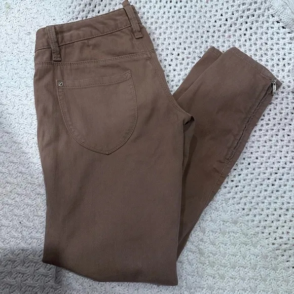 DSQUARED2 Brown Chinos Casual Wear women’s size 40 made in ITALY - Image 2