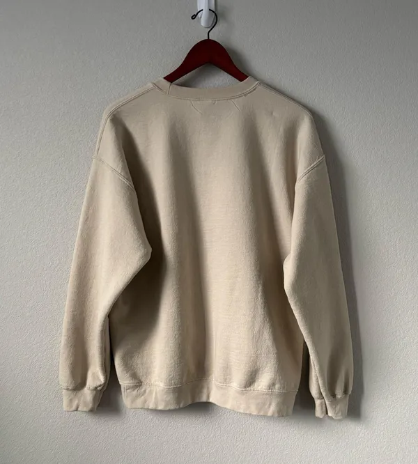 Gildan Cream and white "you're so golden" sweatshirt - Image 5