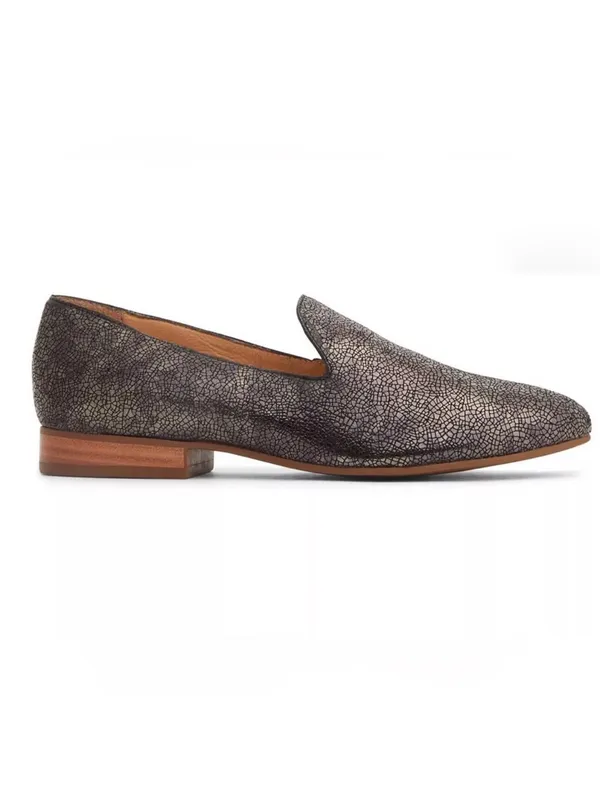 Jack Rogers Audrey Gunmetal Loafers 10 EXC CONDITION - Image 2