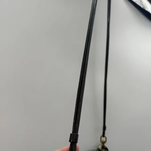 Vintage Coach Bonnie Cashin Era‎ Convertible Black Crossbody Wristlet Bag - Image 6