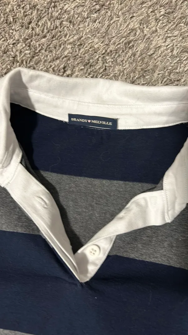 Brandy Melville Collared Top - Image 2
