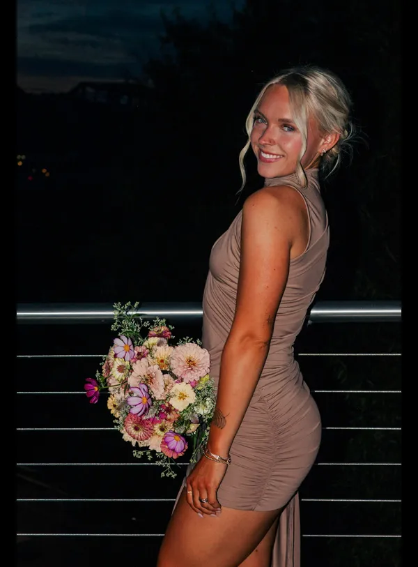 Brown dress - Image 3