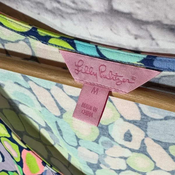Lilly Pulitzer Ariana Asymmetric Swing Dress in Gypsy‎ Jungle size medium - Image 3