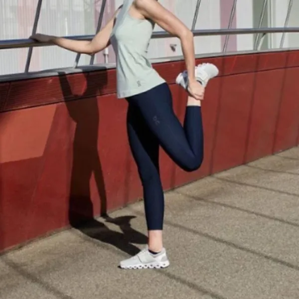 NWT On Cloud Running Active Tights Blue Leggings Pants - Image 2