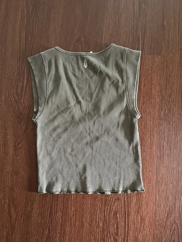 FP Movement Scoop Neck Tank Army Green Size Small - Image 5