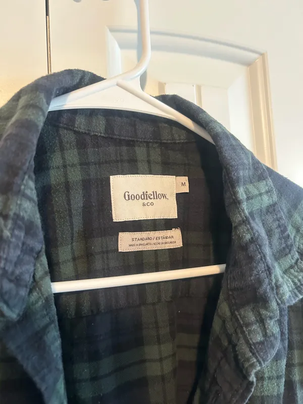 Goodfellow & Co Button-Up Green - Image 2