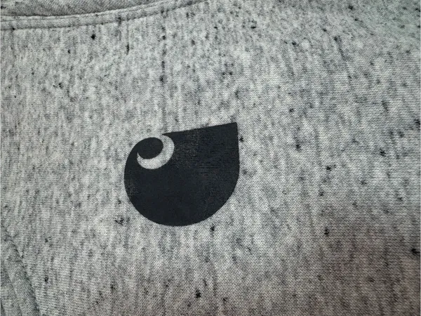 Carhartt  Gray Hooded Sweatshirt - Image 4
