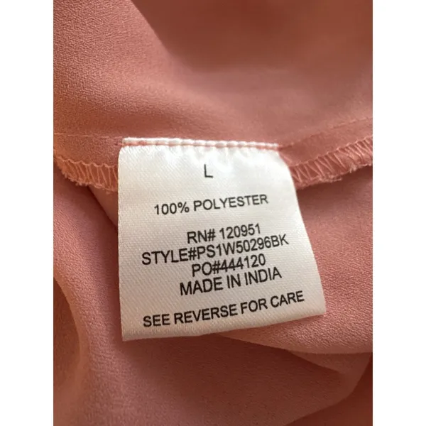 Pink Rose Coral Dress Sleeveless Halter High Neck Mini Flowy Boho Cottagecore - Image 3