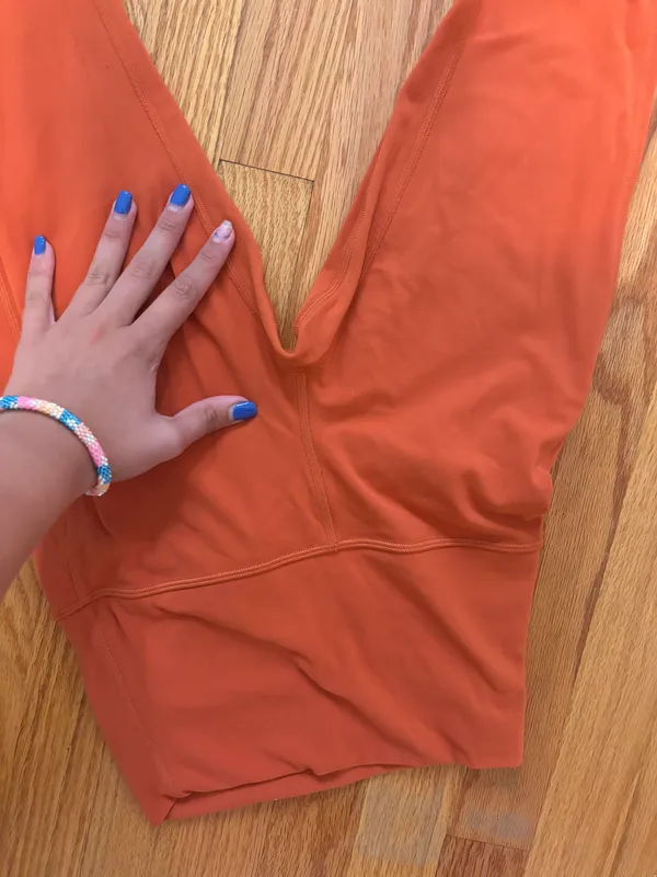 Lululemon Canyon Orange align legging - Image 4