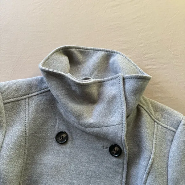 H&M Double Breasted Pea Coat - Image 5