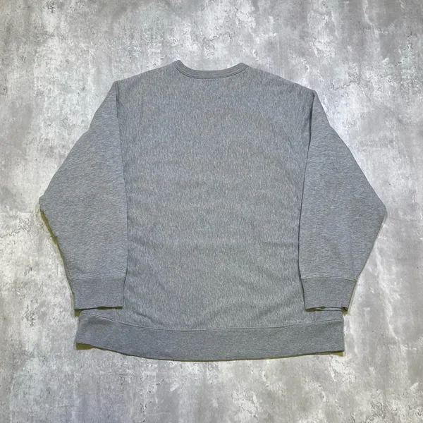 Polo Jeans Co. Vintage Y2K Polo Ralph Lauren Jeans Co. Grey & Red Embroidered Heavy Cotton Crewneck Sweatshirt - Image 5