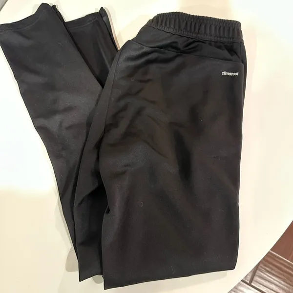 Adidas Black Track Pants with‎ Tapered Leg and Elastic Waistband - Image 4
