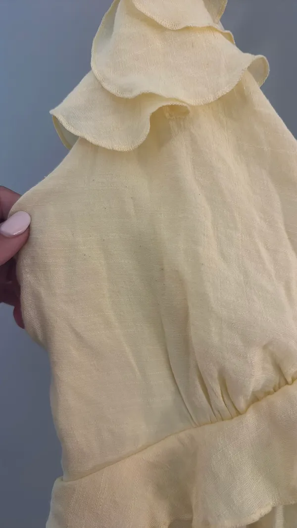 Mi Ami Francesca's Flutter Sleeve Dress  - Image 5