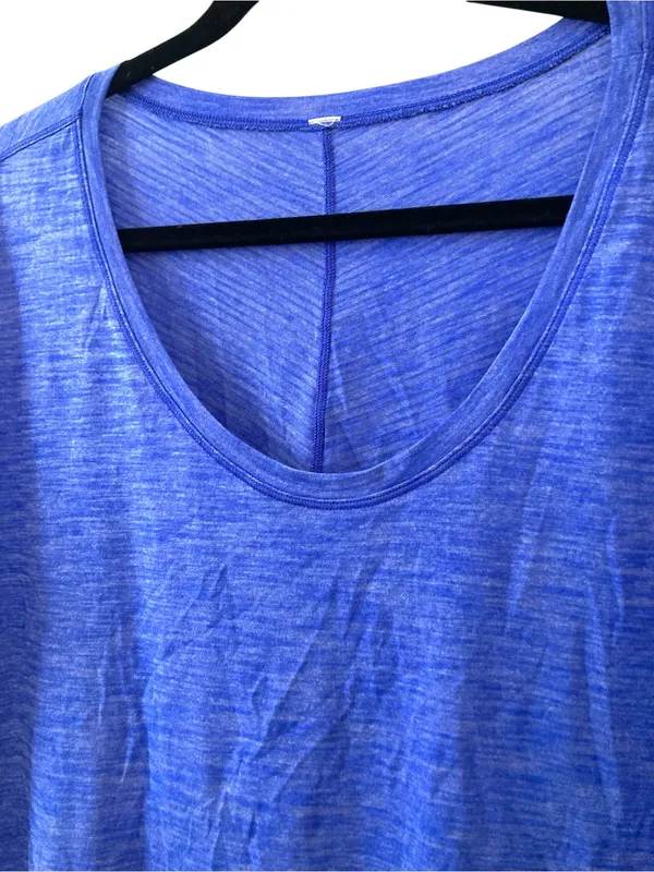 lululemon athletica Scoop Neck Long Sleeve running active athleisure Tee - Image 2