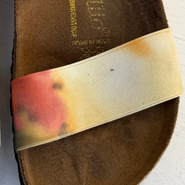 Birkenstock Papillio Curaçao Double Strap Slide Colorful Women's Sandals size 10 - Image 10