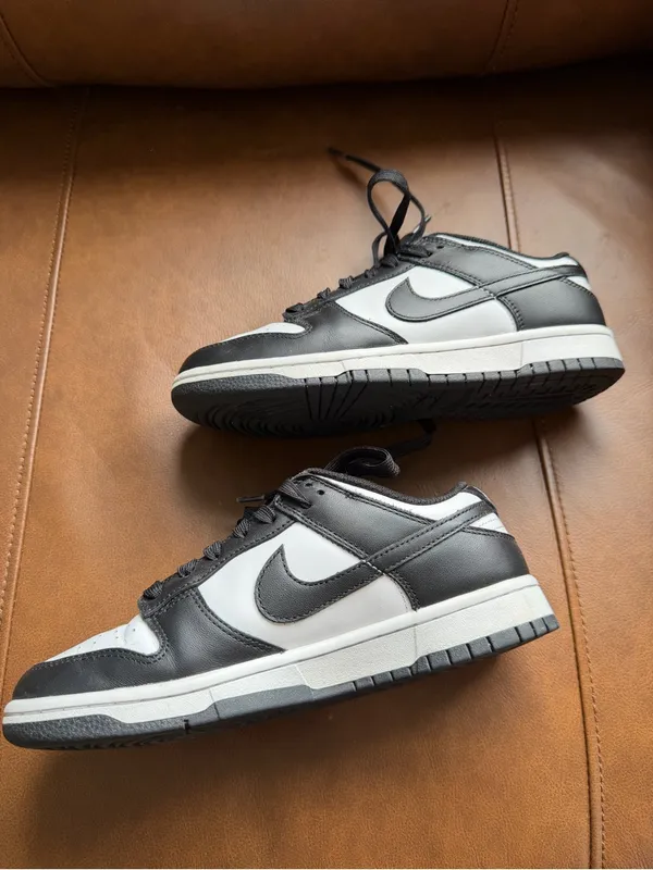Nike Dunk Low Pandas Women’s Size 7.5 Black and White Sneakers DD1503-101 - Image 8