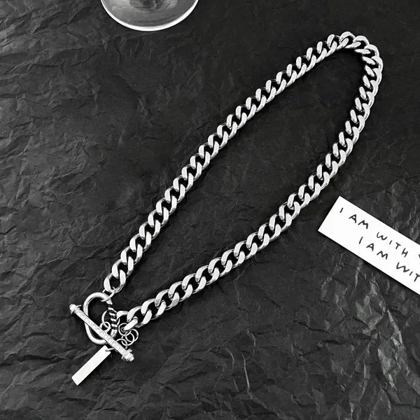 Link Chain Necklace for Men Women Streetwear Unisex Hip Hop Style - Image 4