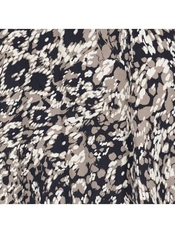 Rachel Zoe Women's Size 10 Printed Asymmetrical Blouse - Image 3