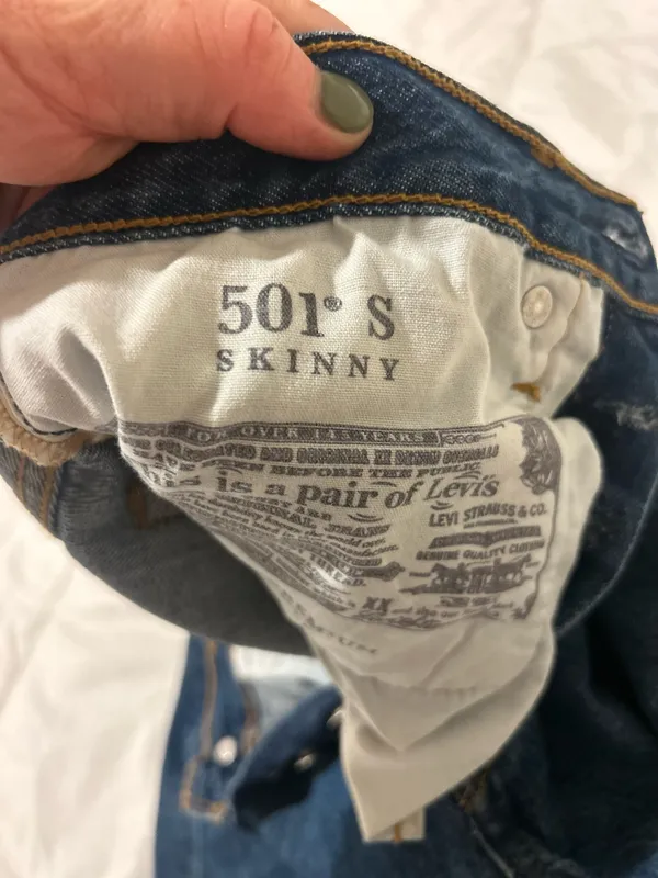 Levi’s 501 Skinny Jeans - Image 4