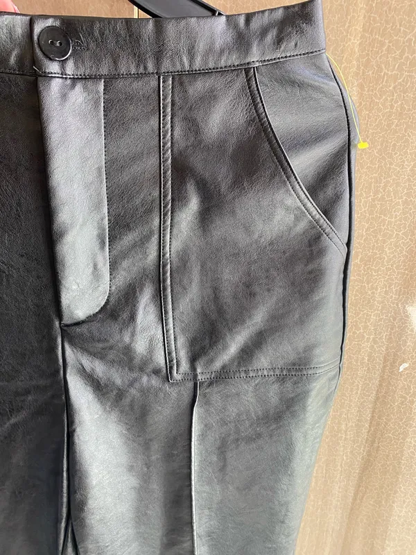 Princess Polly Size 6 in women faux leather pants - Image 5
