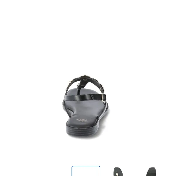 Black Coin Sandals - Image 4