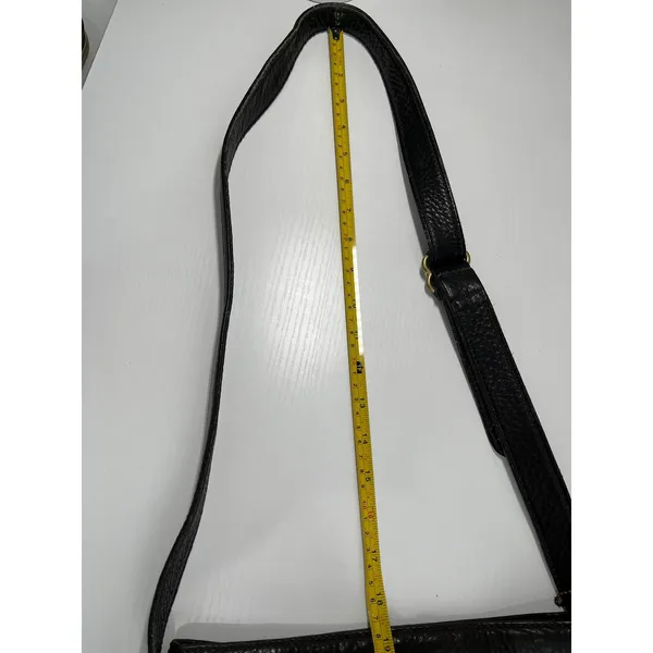 Vintage Coach Sonoma‎ Small Bucket Bag Espresso Pebbled Leather 4907 1995 - Image 6