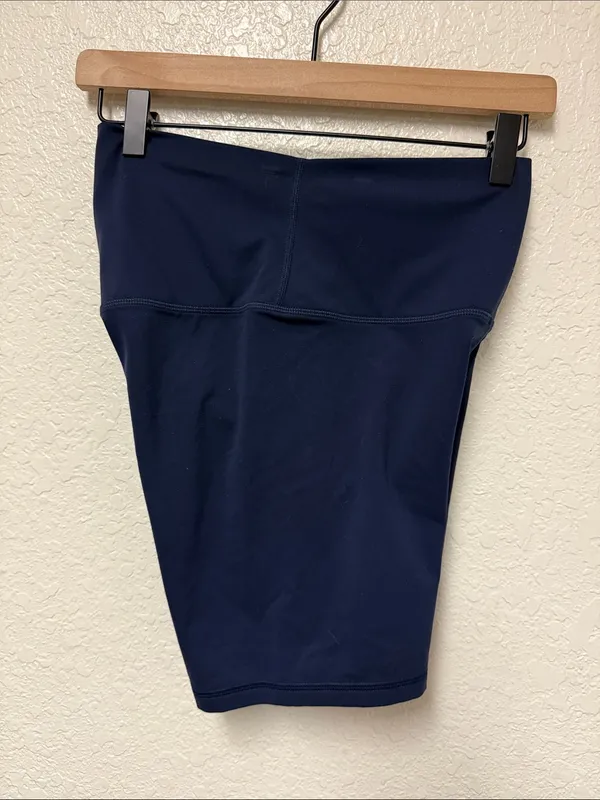 Hey Nuts High-Waist Navy Women’s Bike Shorts Estimated Medium - Image 6