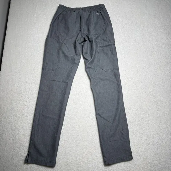 Figs Womens High Waisted Yola Skinny Scrub Pants Size XXS Graphite Grey - Image 3