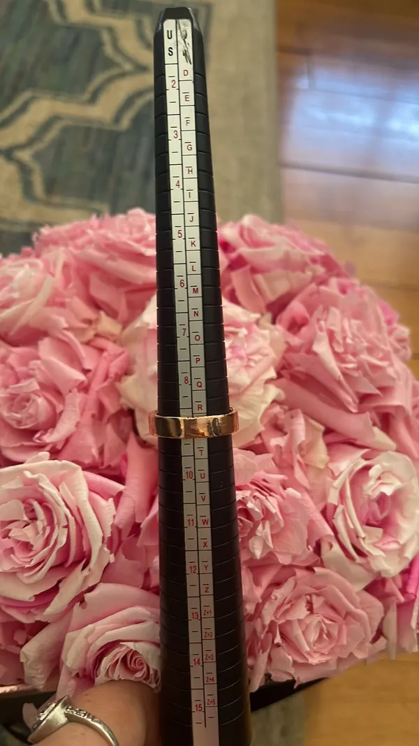 Rose gold ring - Image 6