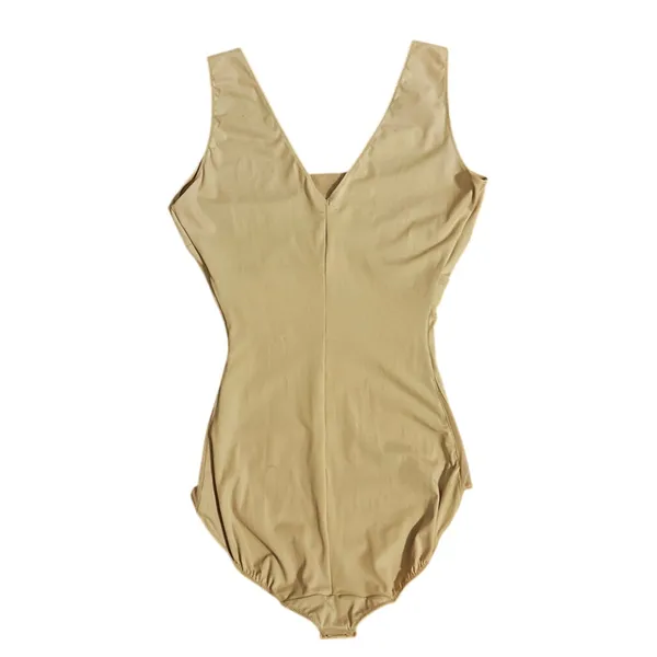 Spanx Size S Light Control Thin Vogue Bodysuit Shapewear Beige - Image 3
