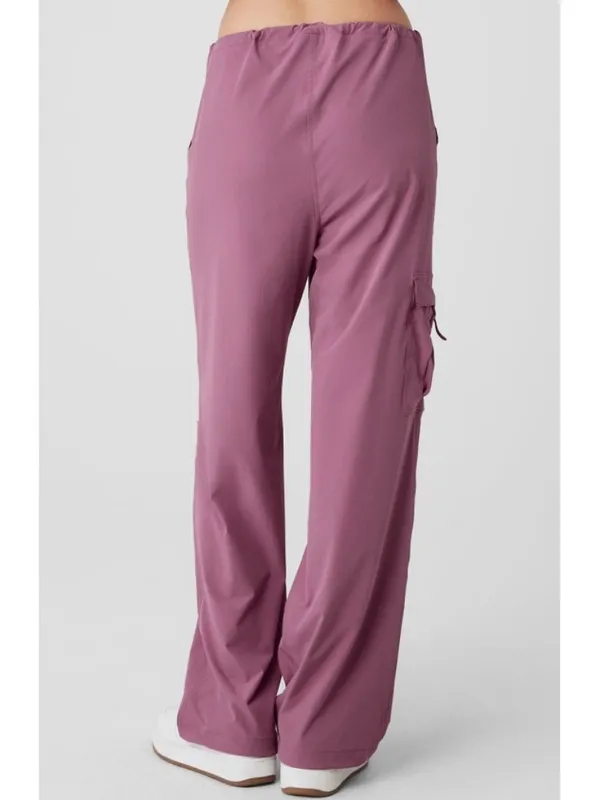 NEW Alo Megastar Cargo Pant Soft Mulberry High OR Low Rise Utility Hiking Jogger - Image 2