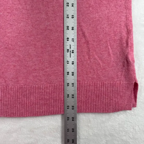 J.Crew Pink Cotton Wool Blend Raglan Crew‎ Neck Sweater CL495 Womens Small - Image 5